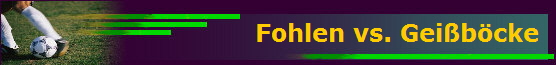 Fohlen vs. Geibcke